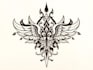 create a profesional tribal tattoo design