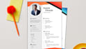 create a clean and modern CV design for your dream job