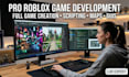 roblox full game creation roblox scripting roblox game development lua scripting