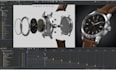 design custom 3d watch cad model, manufacturing technical drawings and animation