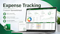 create a professional excel invoice and expense tracker