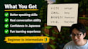 teach you japanese through minecraft conversation