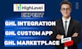 ghl custom app ghl api and sms integration ghl automation ghl webhook setup