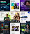 social media posts and content