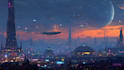 sci fi illustration and sci fi art