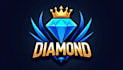 create beautiful diamond logo  in my style