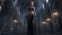 make a gothic punk c character illustration