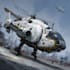 design futuristic spaceship concept art and space vehicles