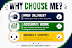 do fast and accurate data entry, copy paste and excel work