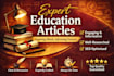 write clear and engaging education articles
