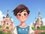 create a beautiful disney style portrait