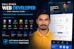 frontend development in HTML ,tilwindcss,javascript