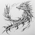 create a professional tribal tattoo design