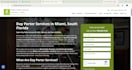 fix responsive issues and build modern website ui in react