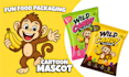 create fun food packaging with custom cartoon mascot