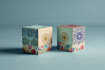 do aesthetic coffee bag packaging, stickers and label design