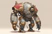 draw high quality sci fi robot, mecha, concepts character