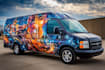 draw car wrap, van wrap design vehicle wrap