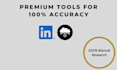 provide targeted b2b lead generation and email list building