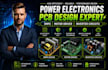 design power electronics pcb for smps, motor driver and inverter ciruit