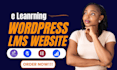 develop wordpress lms website, elearning website with learndash, tutor lms pro
