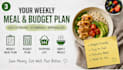create a personalized meal and budget plan