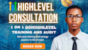 provide you gohighlevel training ghl consultation ghl setup