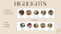 design an aesthetic instagram grid and provide a visual refresh