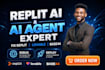 build replit ai, lovable ai, base44, ai agent and fix replit  base44 debugs