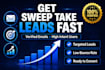 generate sweep take leads with verified emails fast