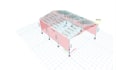 do structural design 4 peb steel and rcc building with etabs