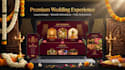 design a beautiful wedding invitation website with rsvp
