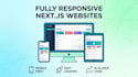 build a modern nextjs website with authentication and admin dashboard