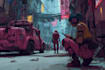 make cyberpunk character art