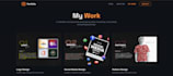 creat portfolio website for designers and freelancers