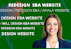 build eba website, amala website, fufu website