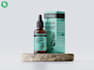 design premium cosmetic label and box packaging design