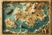 fantasy rpg dnd world map, battle map, campaign map