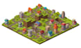 create isometric tileset tilemap isometric game map assets pixel isometric tiles