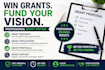write winning grant proposals, grant applications and do grant research