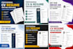 create a professional ats resume and CV design