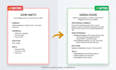 edit rewrite and improve your resume CV professionally