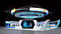 crate 3d trade booth design, exhibition stalls, virtual booth