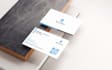 design professional modern business card