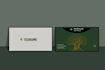 design a modern identity level business card for your brand