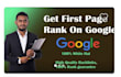 rank your website on google first page with SEO