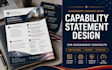 design capability statement for governments contracts