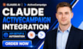 setup claude activecampaign integration claude ai activecampaign API