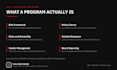 build your security program from scratch