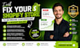 audit and fix your shopify store to increase conversions and sales